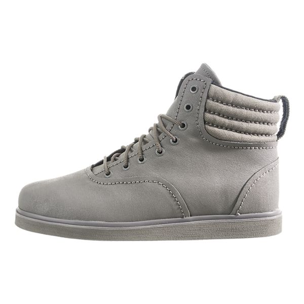 Supra Mens Henry High Top Shoes - Grey | Canada O9046-7Z86